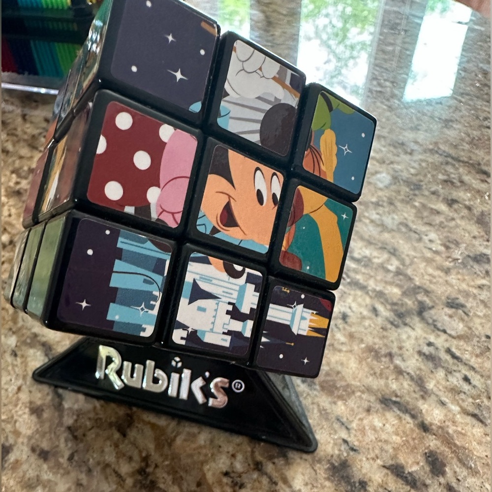 COPY - Disney- Rubik’s cube with stand